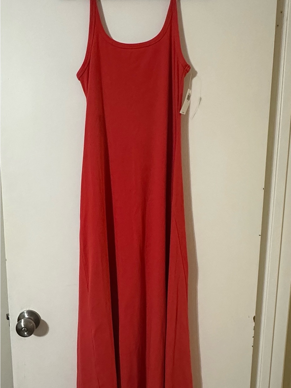 Old Navy Red Sleeveless Maxi Dress